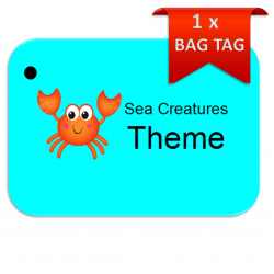 Sea Creatures-BagTag