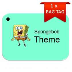 Spongebob-BagTag