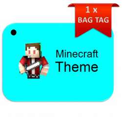Minecraft Bag Tag
