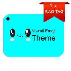 Kawaii Emoji Bag Tag