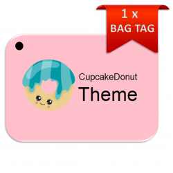 Cupcake & Donut Bag Tag