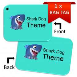 Shark Dog - Bag Tag