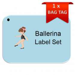Ballerina-BagTag