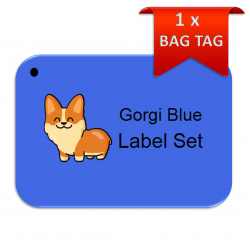 Gorgi Blue-BagTag