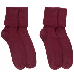 Maroon Socks