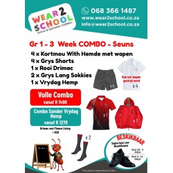Gr 1 - 3 Week Combo - Seuns