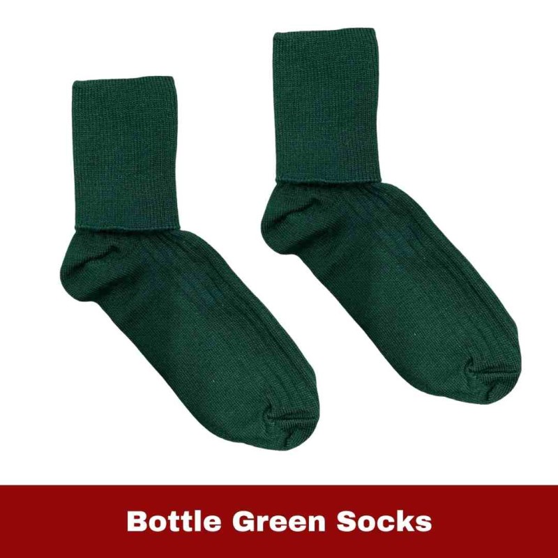 Maroon school socks