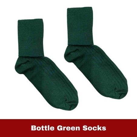 Maroon school socks