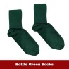 Maroon school socks
