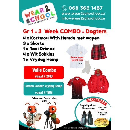 Gr 1 - 3 Week Combo - Dogters
