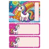 Unicorn Rainbow Ice Cream Container 2 Liter Labels