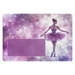 Ballerina Theme Ice Cream Container 2 Liter Labels