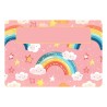 Rainbow theme Ice Cream Container 2 Liter Labels