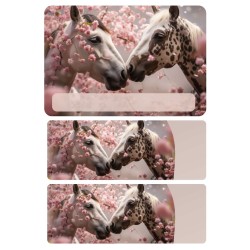 Rainbow theme Ice Cream Container 2 Liter Labels