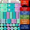 Cute Cupcakes Label Packs