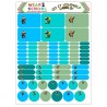 School stationery marking labels available in various themes