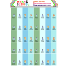 School stationery marking labels available in various themes