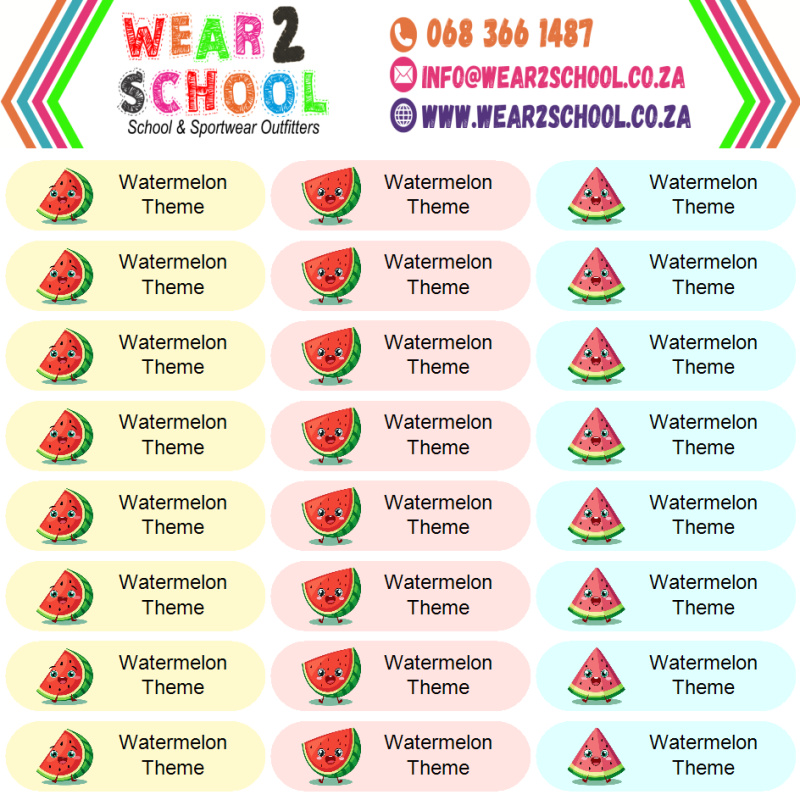 Watermelon Iron-On Pack