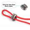 2 x Spring Cord Lock End Stopper