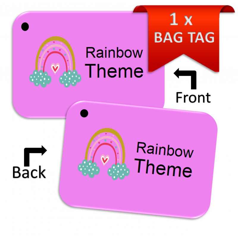 Rainbows-BagTag