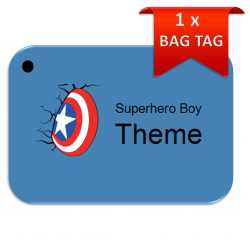 Superhero-BagTag