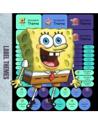 Spongebob label theme