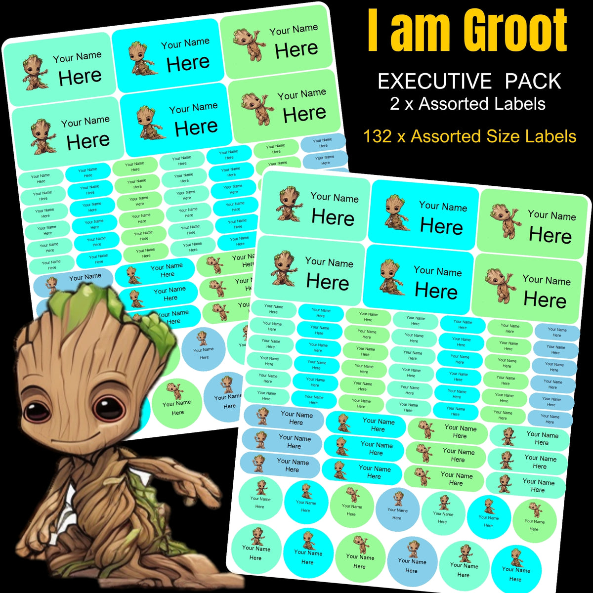 Groot Stationery Labels