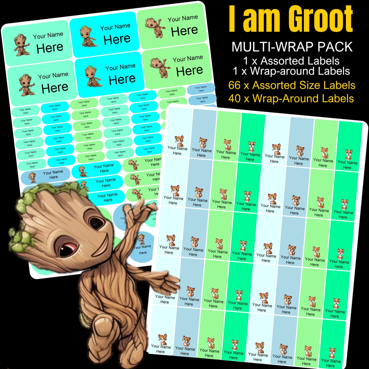 Groot Stationery Labels
