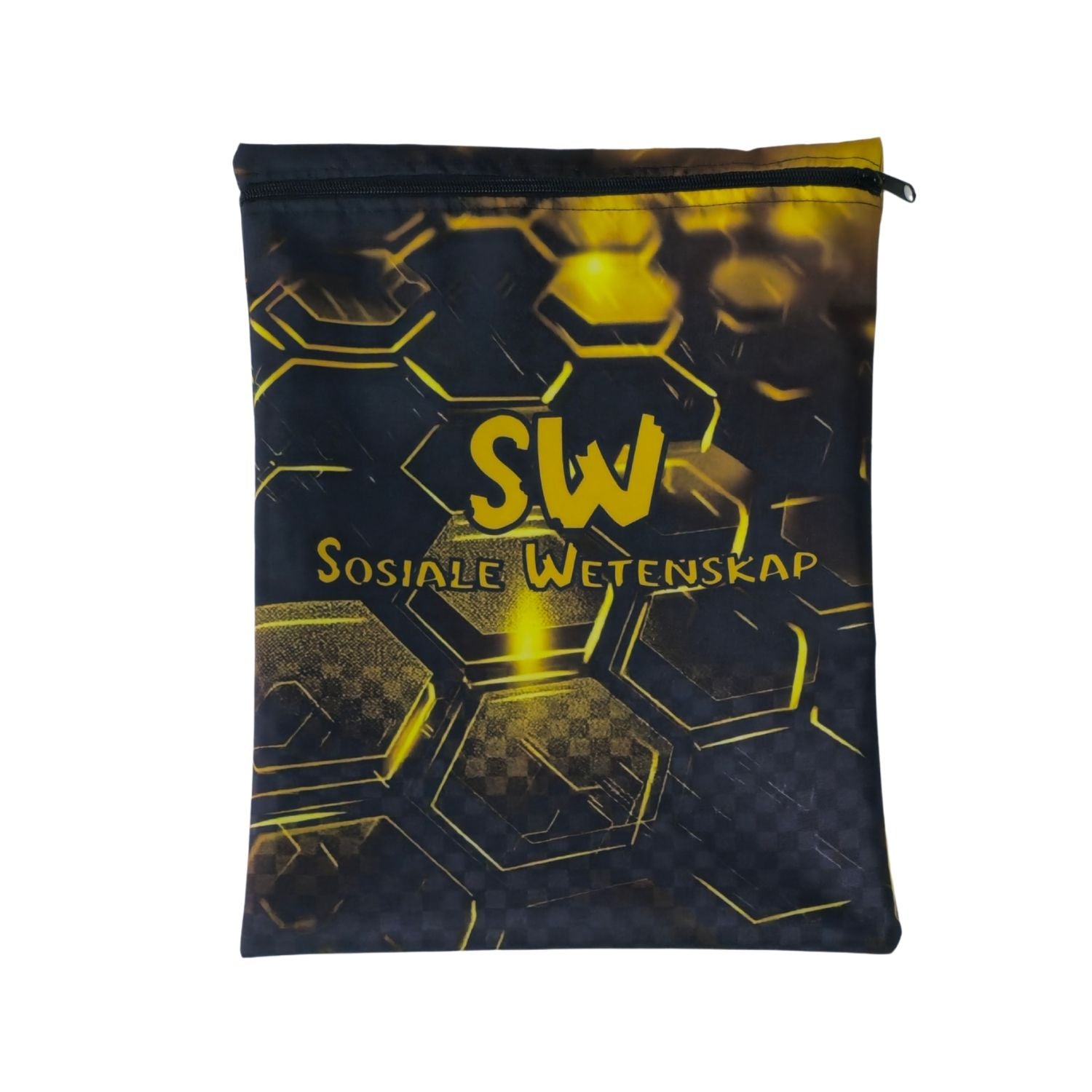 7 x Honeycomb Design Book Bag Set In Afrikaans for Gr 4 - 6