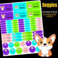 Cute Doggies Labels