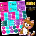 Kittens Stationery Labels