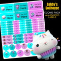 Gabby Dollhouse Stationery Labels