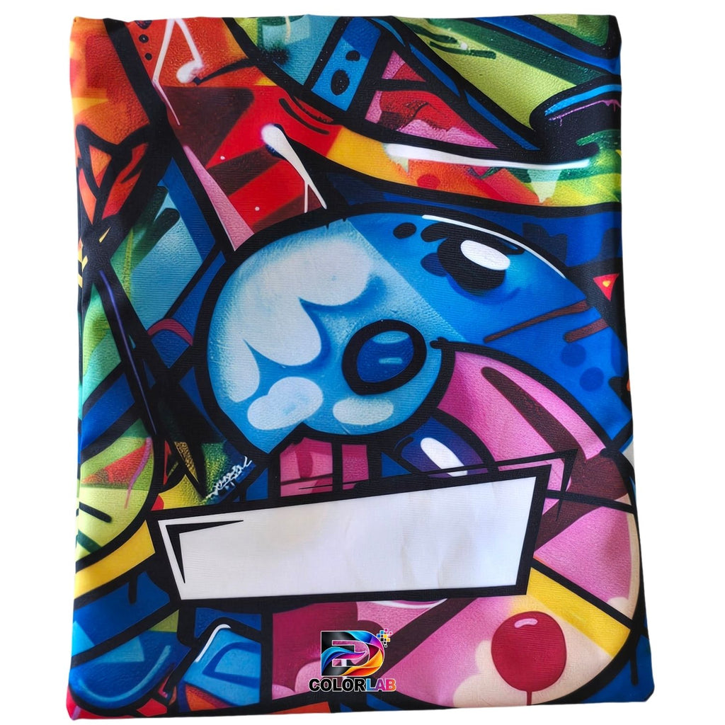 Set of 7 - Graffiti Design Book Bag Set with Subject Names In Afrikaans