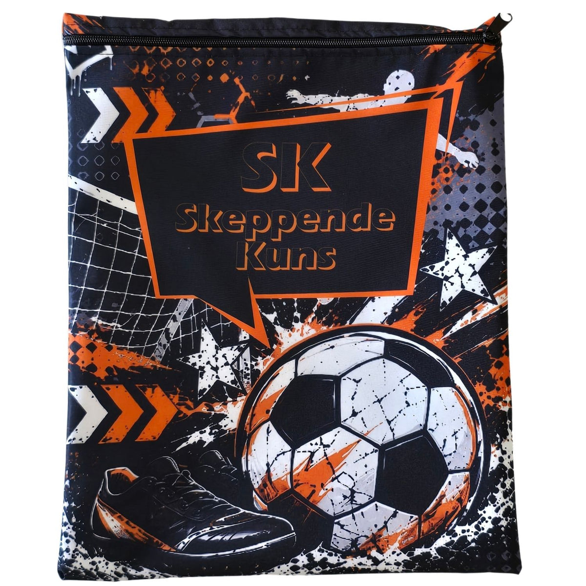 Set of 7 - Sport & Tech Design Book Bag Set with Subject Names In English